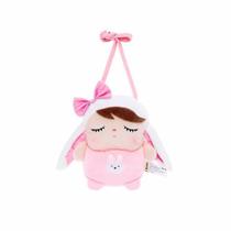 Bolsa com Alça Mini Metoo Doll Original Angela Bichos Floresta Coelha 20cm