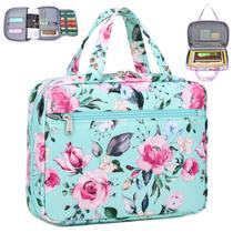 Bolsa com capa bíblica Octsky Floral Lake 28x21x6 cm, organizador Bolsa com capa bíblica Octsky Floral Lake 28x21x6 cm, organizador