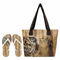 Bolsa Com Chinelo Feminino Onça Magicc Bolsa