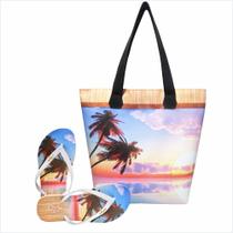 Bolsa Com Chinelo Feminino Summer Beach Magicc Bolsa