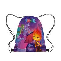 Bolsa com cordão Elementals Anime String Swim Gym Bolsa com cordão Elementals Anime String Swim Gym