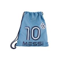 Bolsa com cordão Messi Boys Lifestyle Argentina azul nylon