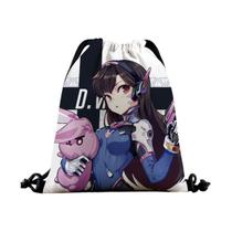 Bolsa com cordão Overwatch Anime String Swim Gym Bag 39x32cm Bolsa com cordão Overwatch Anime String Swim Gym Bag 39x32cm