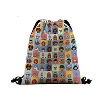 Bolsa com cordão Tocas Lifes Worlds Anime String Swim Gym Bolsa com cordão Tocas Lifes Worlds Anime String Swim Gym