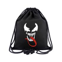 Bolsa com cordão Venoms Anime String Swim Gym Bag para escola Bolsa com cordão Venoms Anime String Swim Gym Bag para escola