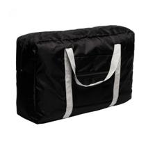 Bolsa Com Encaixe e Alça Para Mala de Viagem 44cm Preta Lyor