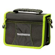 Bolsa com Estojo de Iscas Shimano Tackle Wallet Black/Green LUG1506