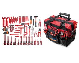 Bolsa com Ferramentas Tramontina PRO Eletricista IEC 91 Peças