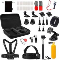Bolsa com Kit de Acessórios e Suportes p/ Câmeras de Ação Bolsa com Kit de Acessórios e Suportes p/ Câmeras de Ação