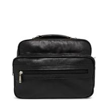 Bolsa Compacta de Couro Sandiego Preto