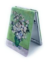 Bolsa compacta Mirror Aesage Vincent Van Gogh Roses Print