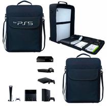 Bolsa Compatível Ps5 Ps4 Xbox One X S Transporte Proteção Alça Ombro - Protector Bags Corporation.