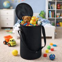 Bolsa Container Organizadora de Brinquedos Alta Capacidade, Resistente e Prática para Organização