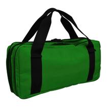 Bolsa Cordura Nylon Verde com Alça 16 Compartimentos para Facas e Utensílios - Professional Cheff Bolsa Cordura Nylon Verde com Alça 16 Compartimentos para Facas e Utensílios - Professional Cheff