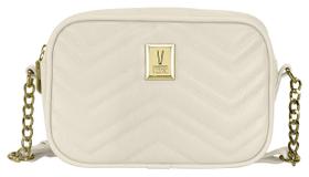 Bolsa Corrente Vizzano Branco Off Feminina