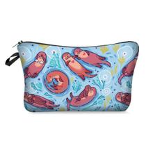 Bolsa cosmética Aschar impermeável para mulheres (poliéster) Bolsa cosmética Aschar impermeável para mulheres (poliéster)