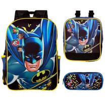Bolsa Costas Infantil Juvenil Grande Batman Passeio Toys 2U