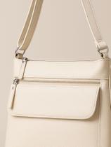 Bolsa Couro Atual Bolsos Transversal 1495