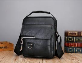 Bolsa Couro Masculina Feminina Transversal Mensageiro Carteiro de Ombro Transversal Tiracolo Shoulder Bag Uso Necessaire Casual Formal Elegante