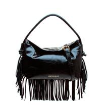 Bolsa Couro Preto Cecconello C2643-3