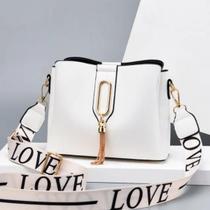 Bolsa Couro Pu Resistente Luxuosa Oferta Passeio Balada