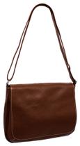 Bolsa Couro Transversal Feminina Tampa Grande BLS236 Bolsa Couro Transversal Feminina Tampa Grande BLS236