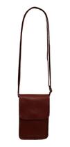 Bolsa Couro Transversal Tampa Porta Celular Pequena BLS279 Bolsa Couro Transversal Tampa Porta Celular Pequena BLS279