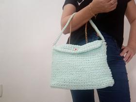 Bolsa Crochê Media Tiracolo