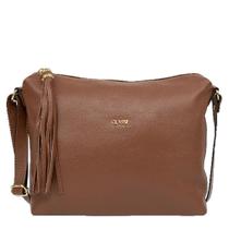 Bolsa crossbody classe couro