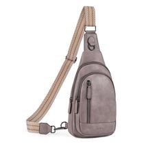 Bolsa crossbody CLUCI Cross Body Sling Mochila de couro