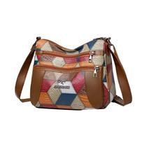 Bolsa Crossbody De Axila Vintage De Couro PU Feminina Adequada Para Mães