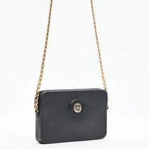 Bolsa Crossbody Easy Lança Perfume Chain In25 Preto Feminino