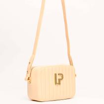 Bolsa Crossbody Easy Lança Perfume Gomos Ve25 Bege Feminino Bolsa Crossbody Easy Lança Perfume Gomos Ve25 Bege Feminino