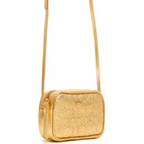 Bolsa Crossbody Easy Lança Perfume Hz Ve25 Dourado Feminino