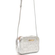 Bolsa Crossbody Easy Lança Perfume Hz Ve25 Prata Feminino