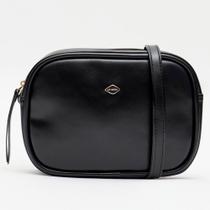 Bolsa Crossbody Easy Lança Perfume Metal Ou26 Preto Feminino Bolsa Crossbody Easy Lança Perfume Metal Ou26 Preto Feminino