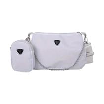 Bolsa Crossbody Feminina de Nylon - Estilo Coreano Simples e Moderna