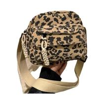 Bolsa Crossbody Feminina Mini Casual de Veludo - Alça Ajustável e Fecho de Zíper