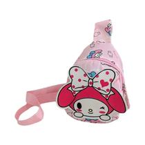 Bolsa Crossbody Kawaii Hello Kitty, Kuromi, My Melody e Cinnamoroll - Para Mulheres e Meninas