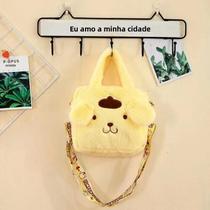 Bolsa Crossbody Kawaii Hello Kitty Sanrio - Pelúcia Kuromi e Melody