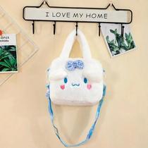 Bolsa Crossbody Kawaii Hello Kitty Sanrio - Pelúcia Kuromi e Melody