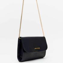 Bolsa Crossbody Lança Perfume Letras Pr26 Preto Feminino Bolsa Crossbody Lança Perfume Letras Pr26 Preto Feminino