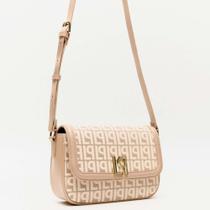 Bolsa Crossbody Lança Perfume Monograma Ve26 Bege Feminino