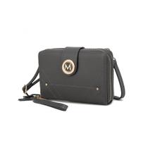 Bolsa crossbody MKF Collection Sage para smartphone