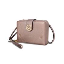 Bolsa crossbody MKF Collection Sage para smartphone