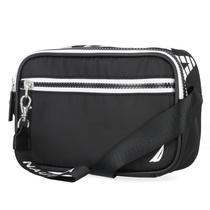 Bolsa crossbody Nautica High Seas Camera para mulheres preta