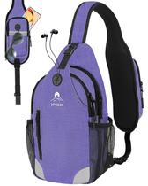 Bolsa Crossbody Sling VPBAGE para homens e mulheres à prova d'água