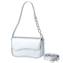 Bolsa Crossbody Sofisticada Alça Transversal Corrente e Ajustável Boho Chic Moderna Feminina