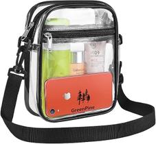 Bolsa CrossBody transparente aprovada para homens e mulher Bolsa CrossBody transparente aprovada para homens e mulher