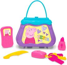 Bolsa Da Peppa Pig Com Acessórios Menina - Elka Brinquedos Bolsa Da Peppa Pig Com Acessórios Menina - Elka Brinquedos